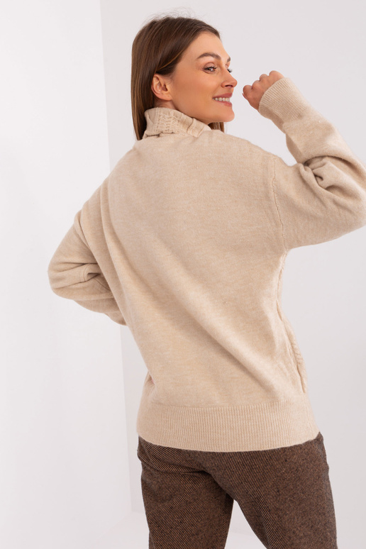 Sweter-AT-SW-23401.97P-beżowy