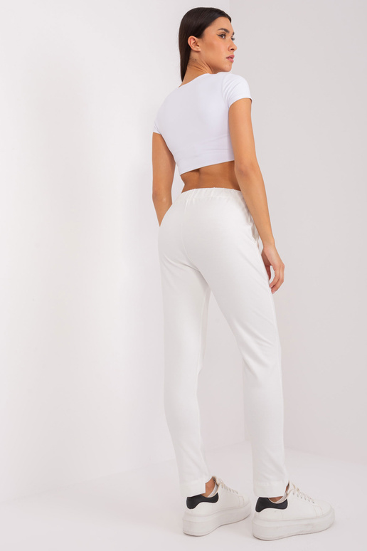 Spodnie dresowe-RV-DR-9249.34P-ecru