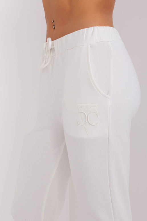 Spodnie dresowe-RV-DR-9249.34P-ecru