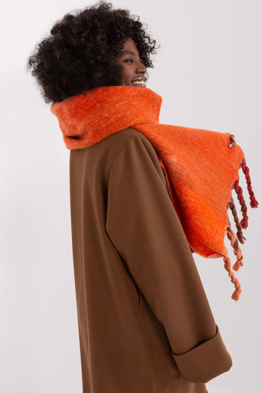 Szalik-AT-SZ-2316.79-ciemny pomarańczowy