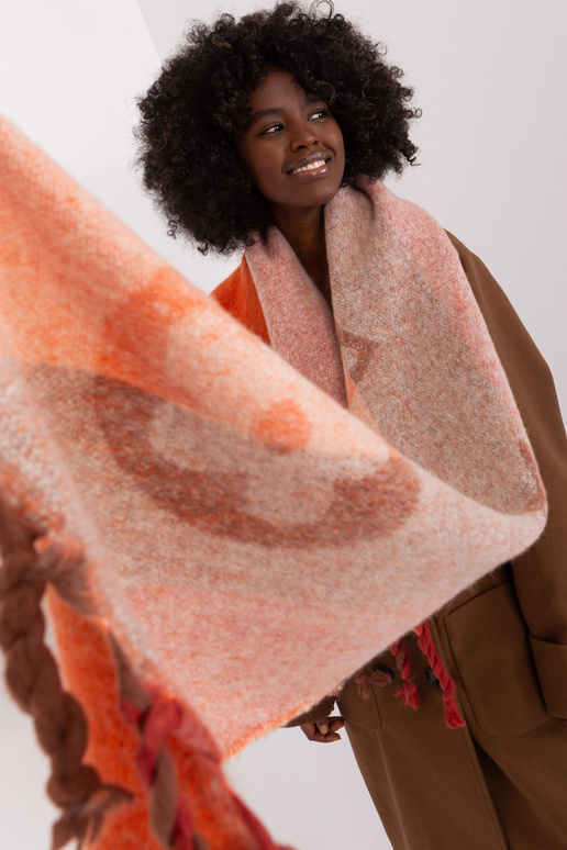 Szalik-AT-SZ-2316.79-ciemny pomarańczowy