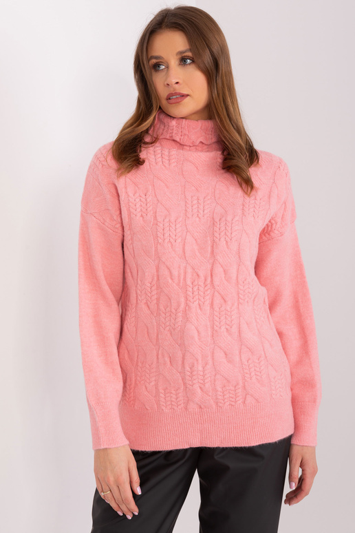 Sweter-AT-SW-23401.97P-łososiowy