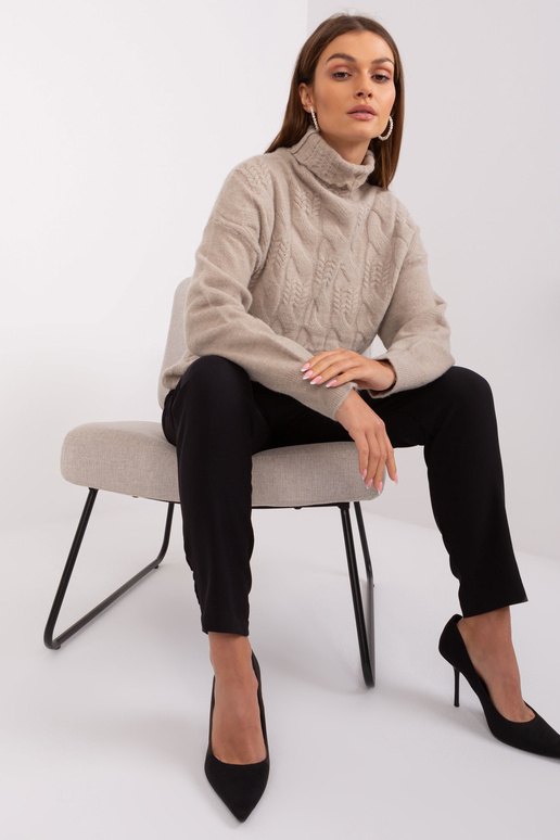 Svetr-AT-SW-23401.97P-tmavě béžový