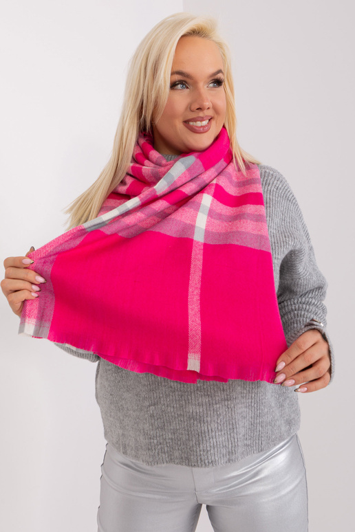 Szalik-AT-SZ-23125-1.26-szaro-różowy