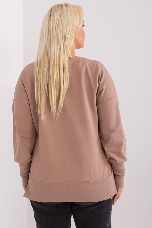 Bluzka-RV-BZ-9144.37-ciemny bezowy