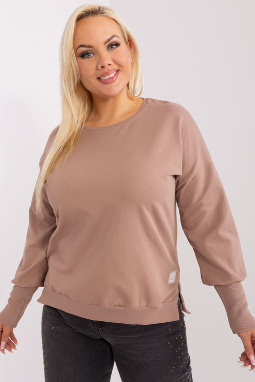Bluzka-RV-BZ-9144.37-ciemny bezowy