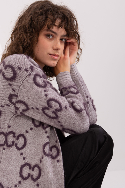 Svetr-AT-SW-23401-A.96-tmavě fialový