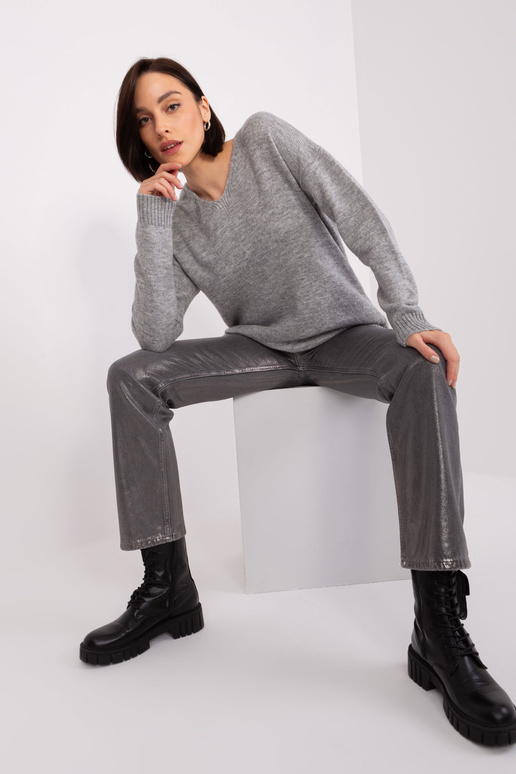 Svetr-TO-SW-1810.29P-šedý Svetr-TO-SW-1810.29P-šedý