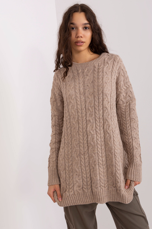 Svetr-BA-SW-8010-1.37X-tmavě béžový