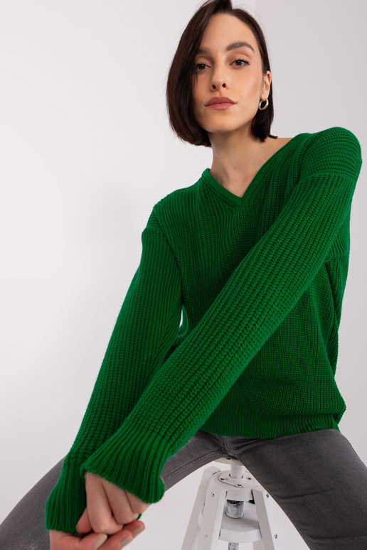 Svetr-BA-SW-8029.75P-tmavě zelený