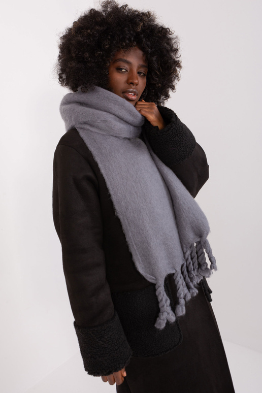 Szalik-AT-SZ-2313502.20P-ciemny szary