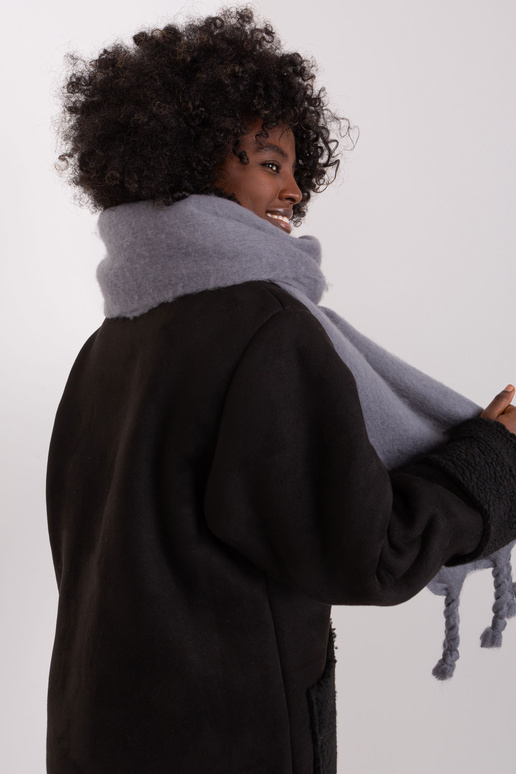 Szalik-AT-SZ-2313502.20P-ciemny szary