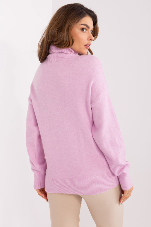 Sweter-AT-SW-23401.97P-jasny fioletowy