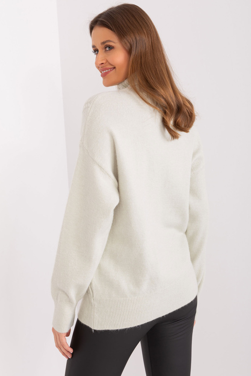 Sweter-AT-SW-23401.97P-mietowy