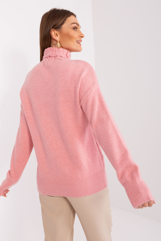 Sweter-AT-SW-23401.97P-jasny różowy