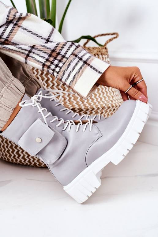 voodriga säärsaapad  Halli värvi Awesome voodriga säärsaapad  Halli värvi Awesome