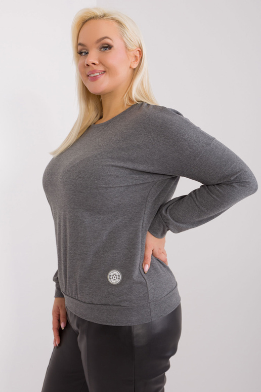 Bluzka-RV-BZ-9258.22-ciemny szary