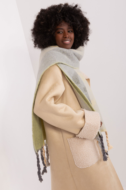 Szalik-AT-SZ-2316.79-jasny zielony Szalik-AT-SZ-2316.79-jasny zielony