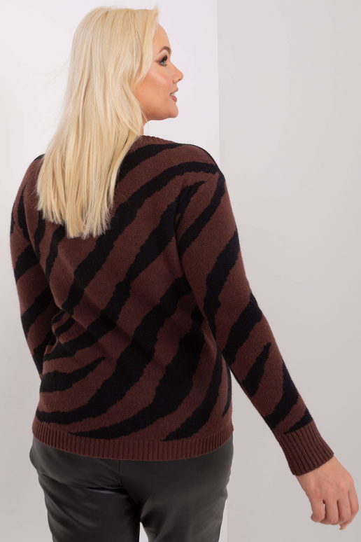 Sweter-PM-SW-PM785.23X-brązowy