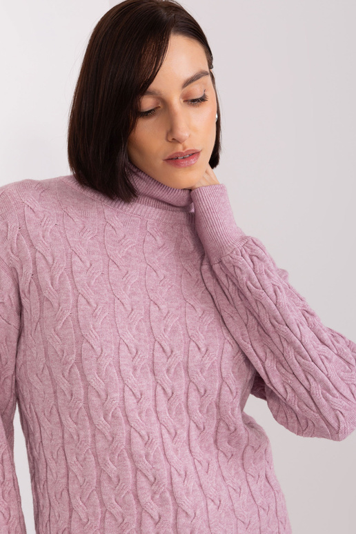 Svetr-AT-SW-2348.07-světle fialový