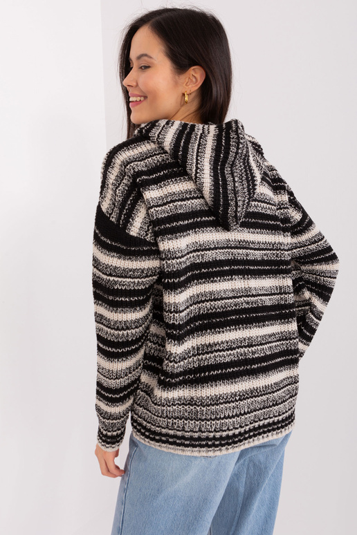 Svetr-BA-SW-8000.72P-černo-béžový