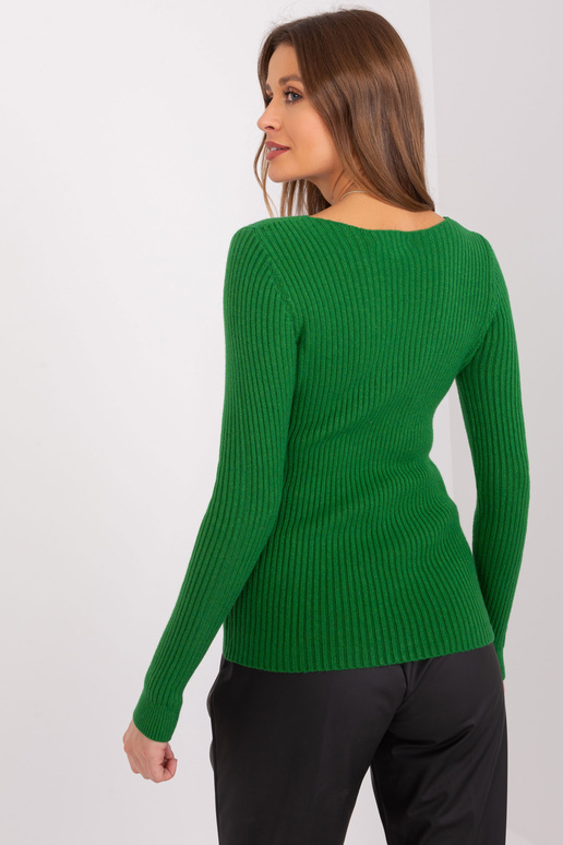 Sweter-PM-SW-WJ92927A.31-zielony