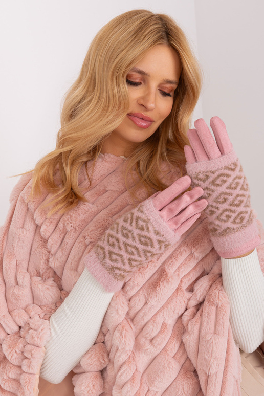 Rękawiczki-AT-RK-2310.91-jasny różowy