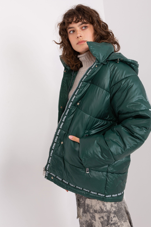 Bunda-NM-KR-TR522.96P-tmavě zelená