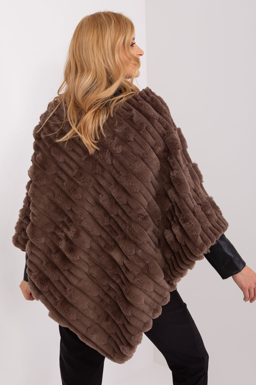 Poncho-AT-PN-2347.68-brązowy