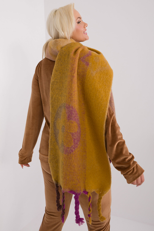 Szalik-AT-SZ-2316.01P-ciemny żółty