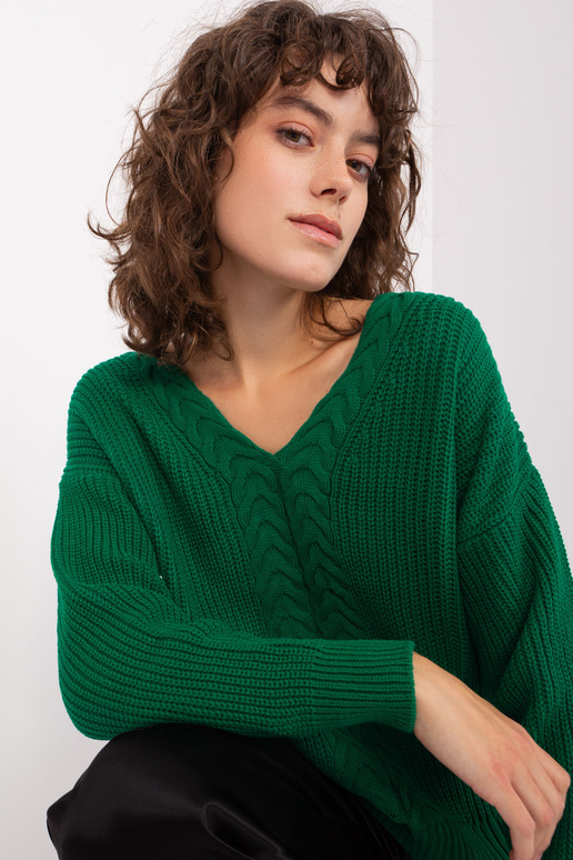 Svetr-BA-SW-8028.36P-tmavě zelený