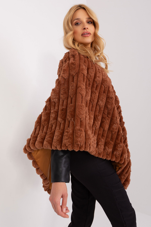 Poncho-AT-PN-2347.16-jasny brązowy