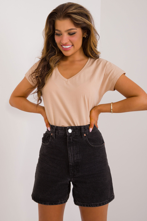 T-shirt-RV-TS-4832.29-camelowy T-shirt-RV-TS-4832.29-camelowy