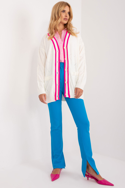 Cardigan-BA-SW-12055.14X- bělavá barva