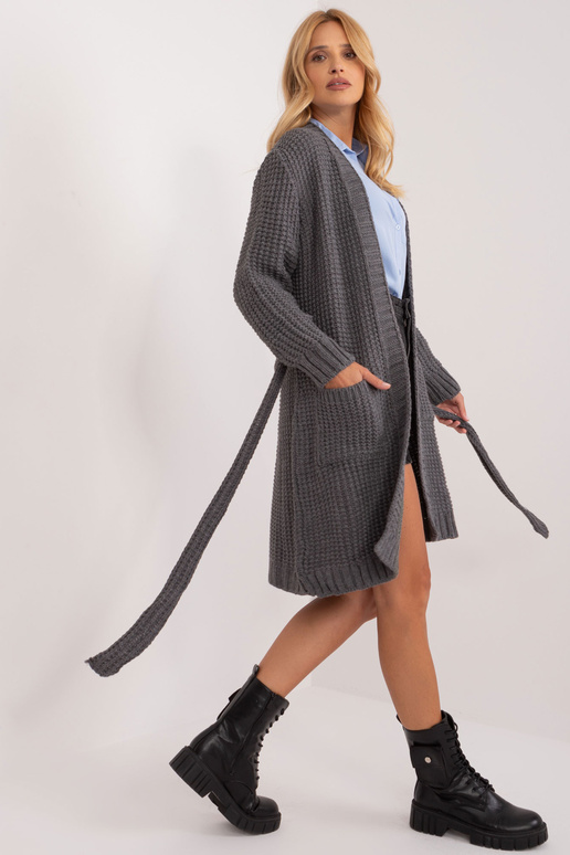 Cardigan-BA-SW-1464.66-tmavě šedá