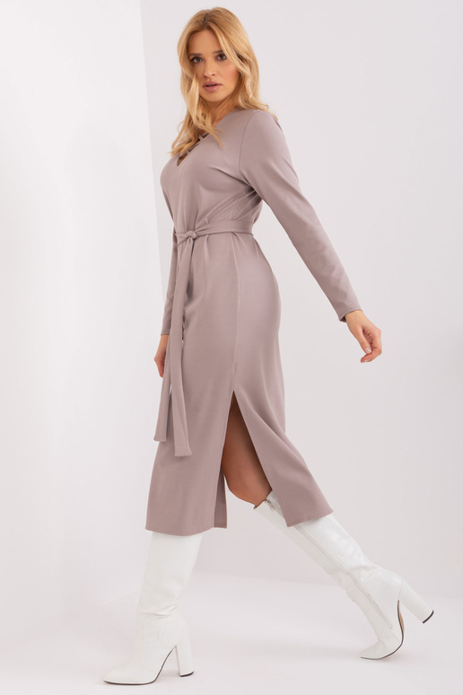 Šaty-LK-SK-509455.96-tmavě béžové