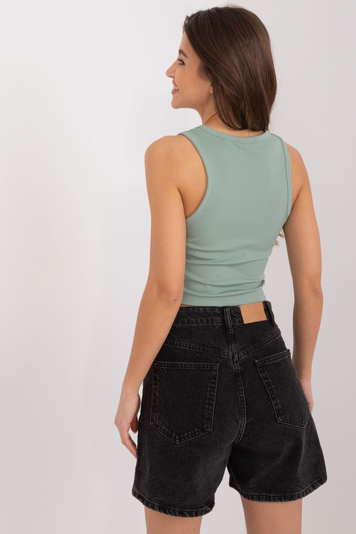 Crop top styl košile...