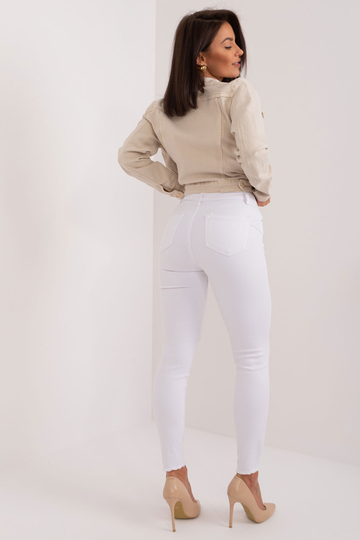 Džínové kalhoty-PM-SP-J1273-1,68-bílé