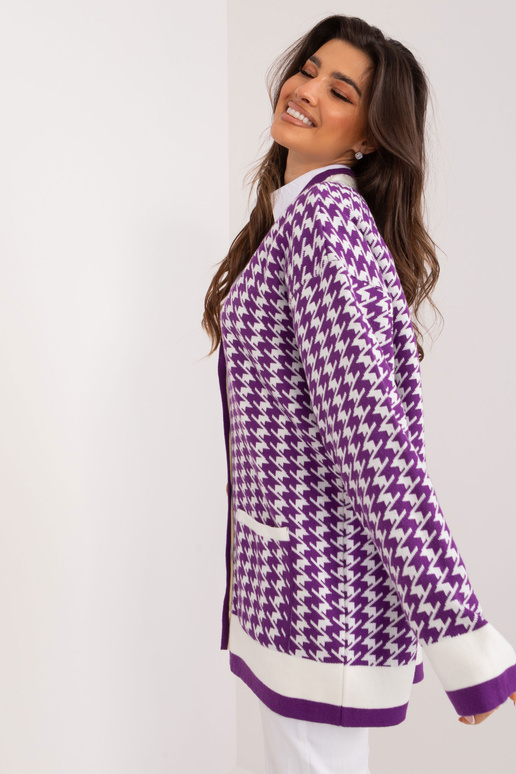 Kardigan-BA-SW-1480.06-fialový