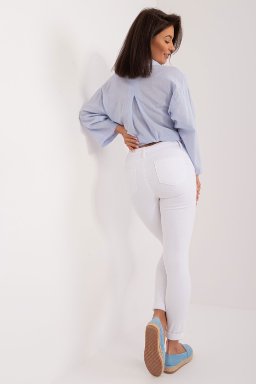 Džínové kalhoty-PM-SP-J1286-1,70-bílé