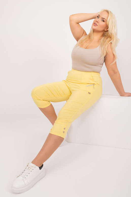 Kalhoty-AT-SP-73019.47-světle žluté