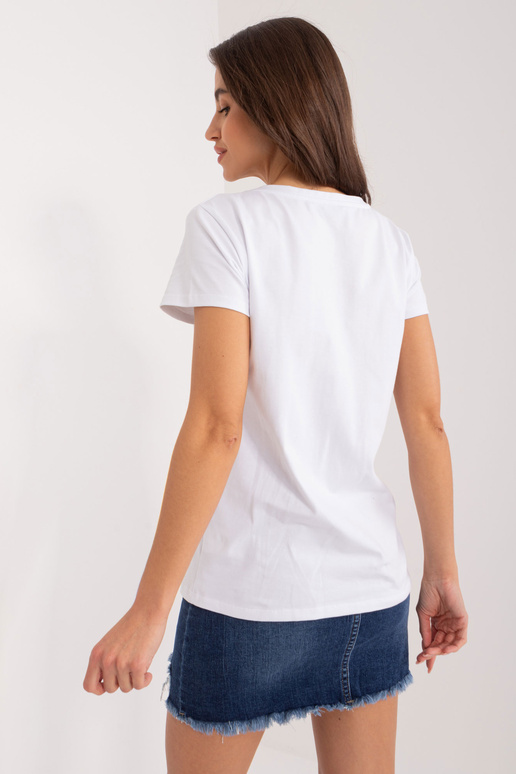 Tričko-RV-TS-9667.19-bílá a tmavě modrá