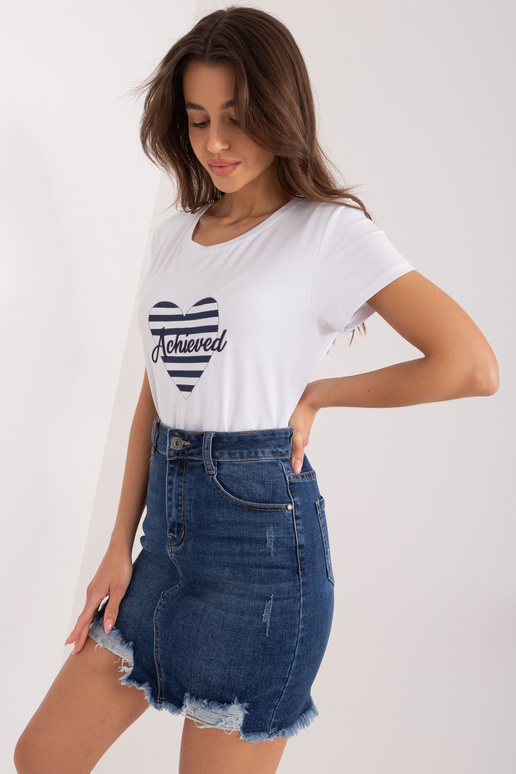 Tričko-RV-TS-9667.19-bílá a tmavě modrá