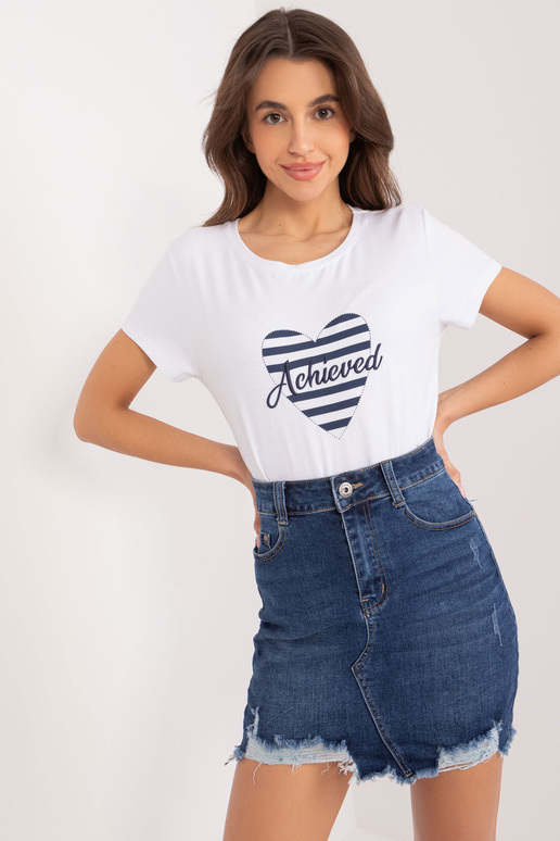 Tričko-RV-TS-9667.19-bílá a tmavě modrá