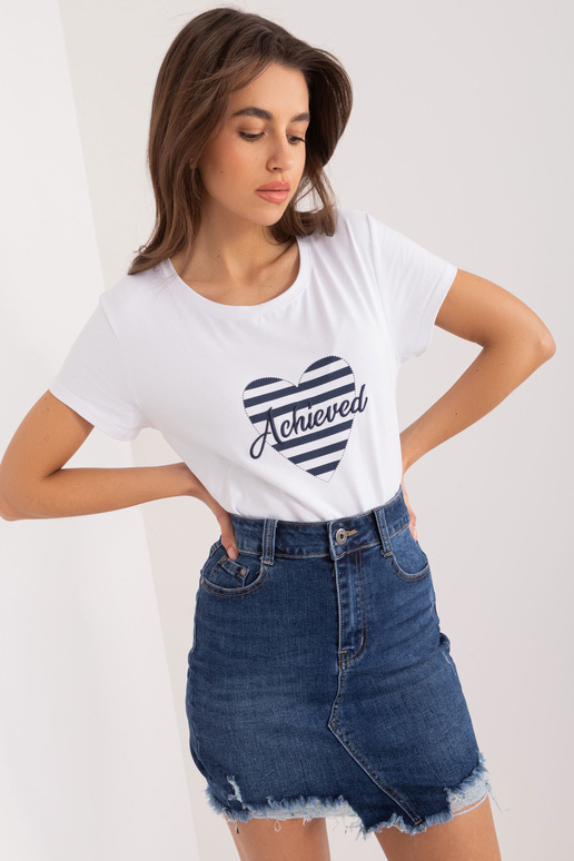 Tričko-RV-TS-9667.19-bílá a tmavě modrá