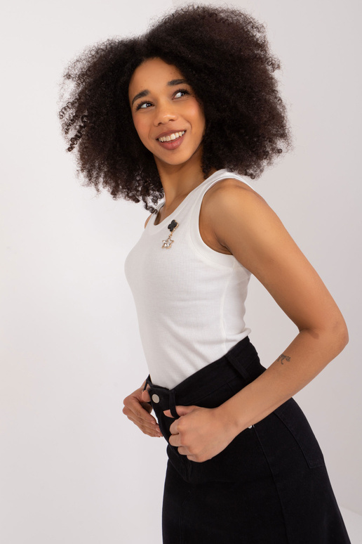 Crop top styl košile...