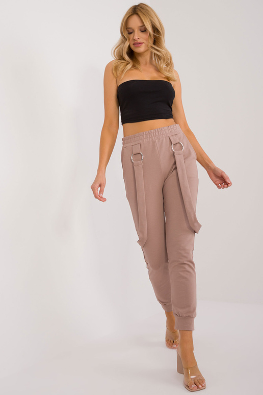 Tepláky-RV-DR-9629.82-tmavě béžové