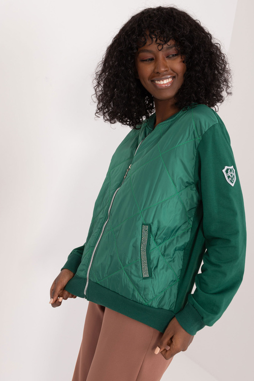 Mikina-RV-BL-8223.05-tmavě zelená