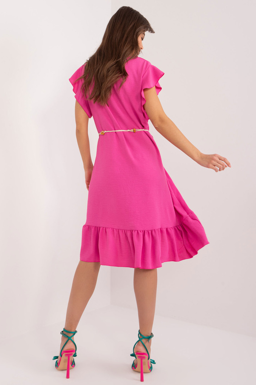 Šaty-DHJ-SK-8921.21-tmavě růžové