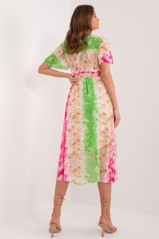 Šaty-DHJ-SK-15967-2,86-tmavě růžové